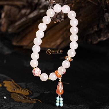 藕粉玉 手鏈 17克