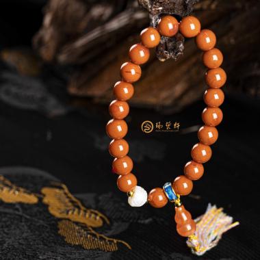 涼山南紅瑪瑙 手鏈 18.4克